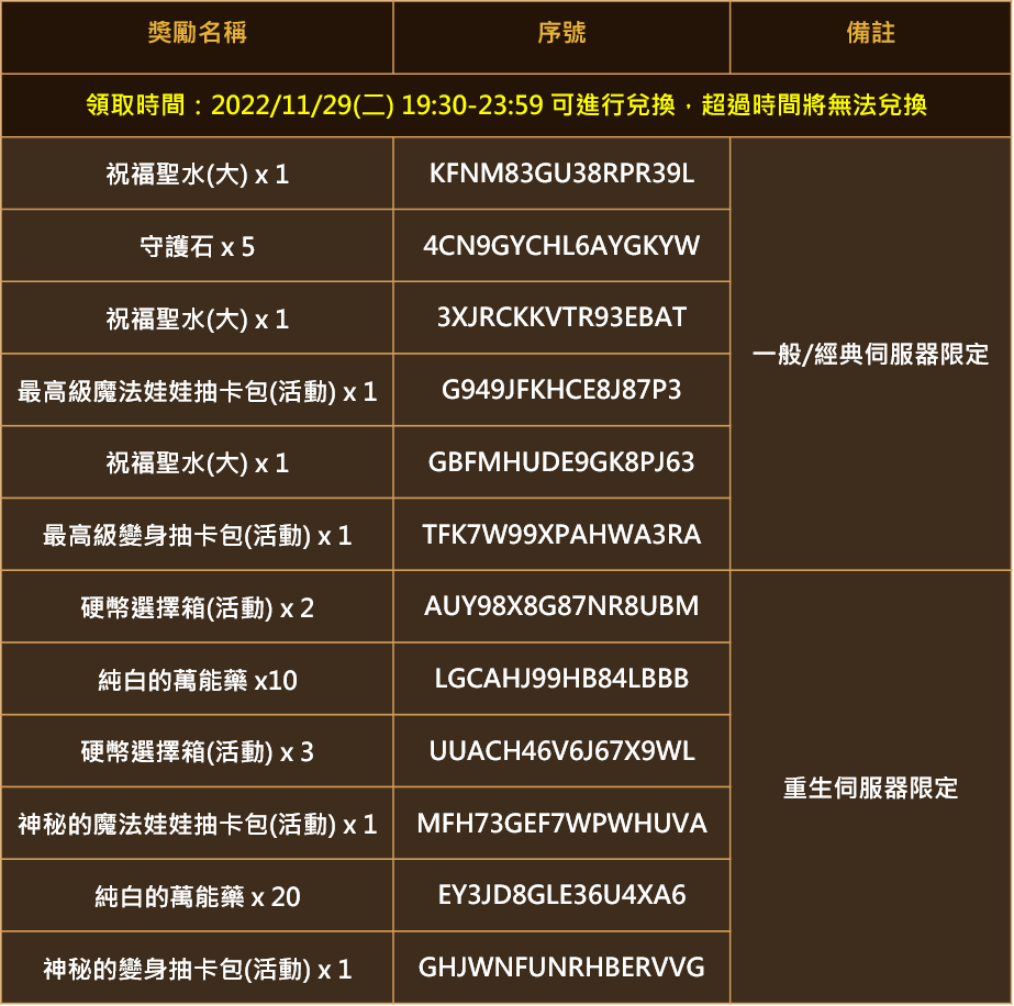 天堂M-活動公告